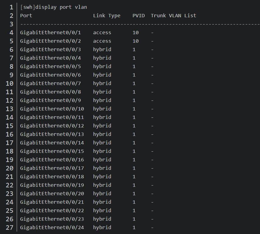 华为交换机配置syslog命令,华为5620交换机配置命令超详解