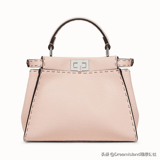 fendi紫色麂皮手袋,fendi新包