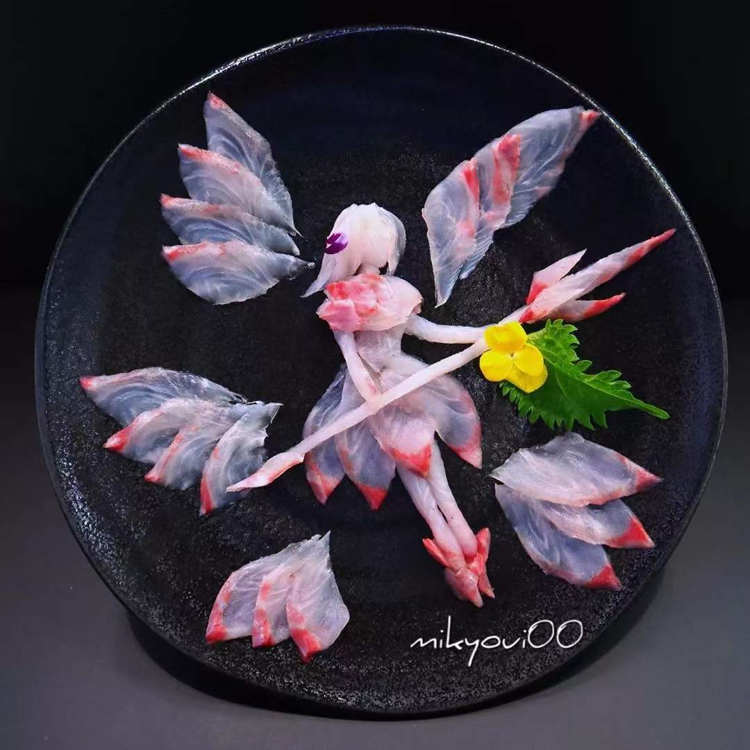 澳龙刺身摆盘制作视频,刺身制作视频创意摆盘