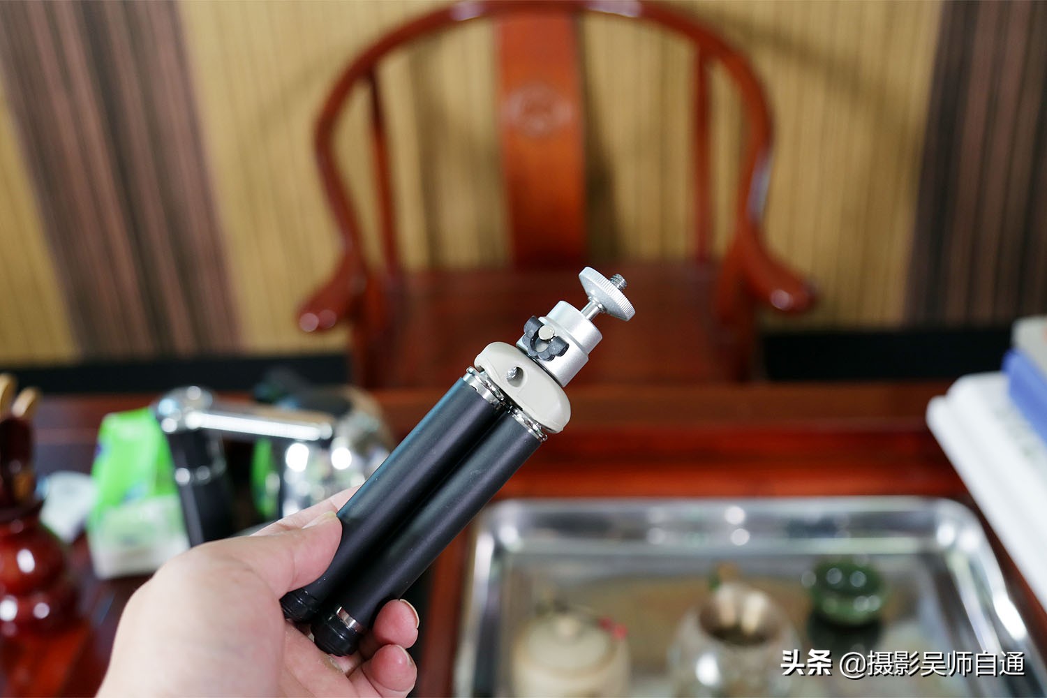 旧茶桌改造直播间,茶桌改造书法桌