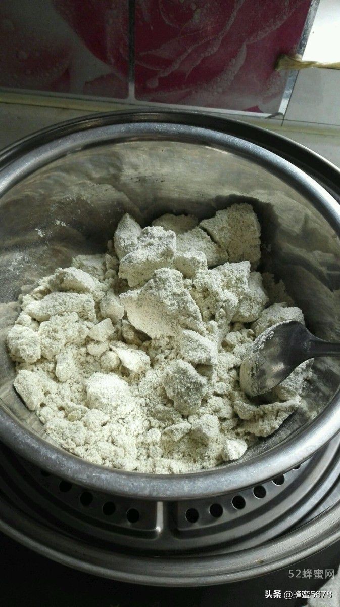 蜂蜜桂花抹茶怎么做好喝,茶香绿豆糕制作