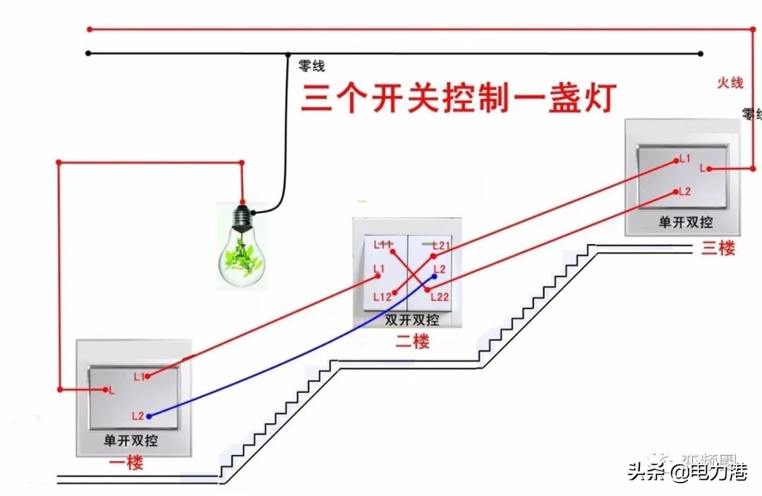 零基础学习电工彩图自学速成,零基础学电工高清彩图接线