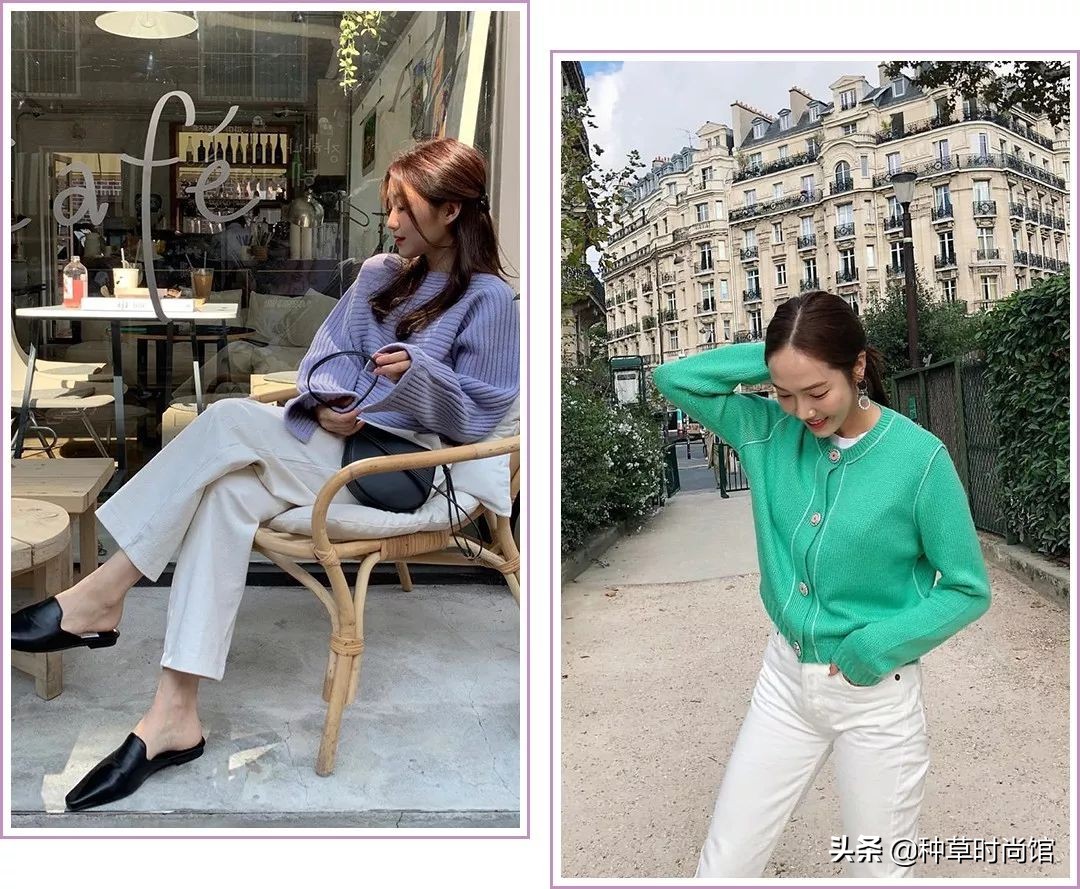时髦针织衫穿搭,针织衫如何穿出时髦感