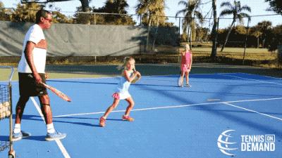 小朋友网球初学训练视频,小孩网球初学者击球训练方法