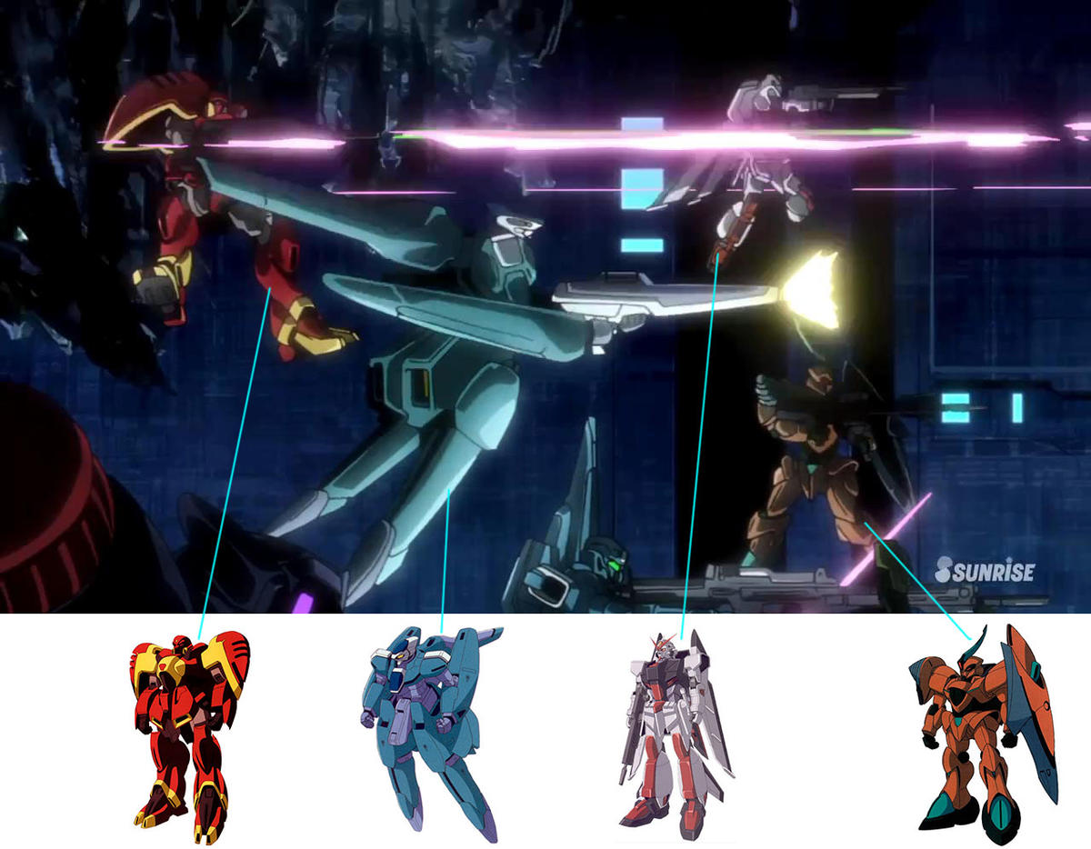 高达创战者try初始高达,高达创战者try木岛浅蓝机体