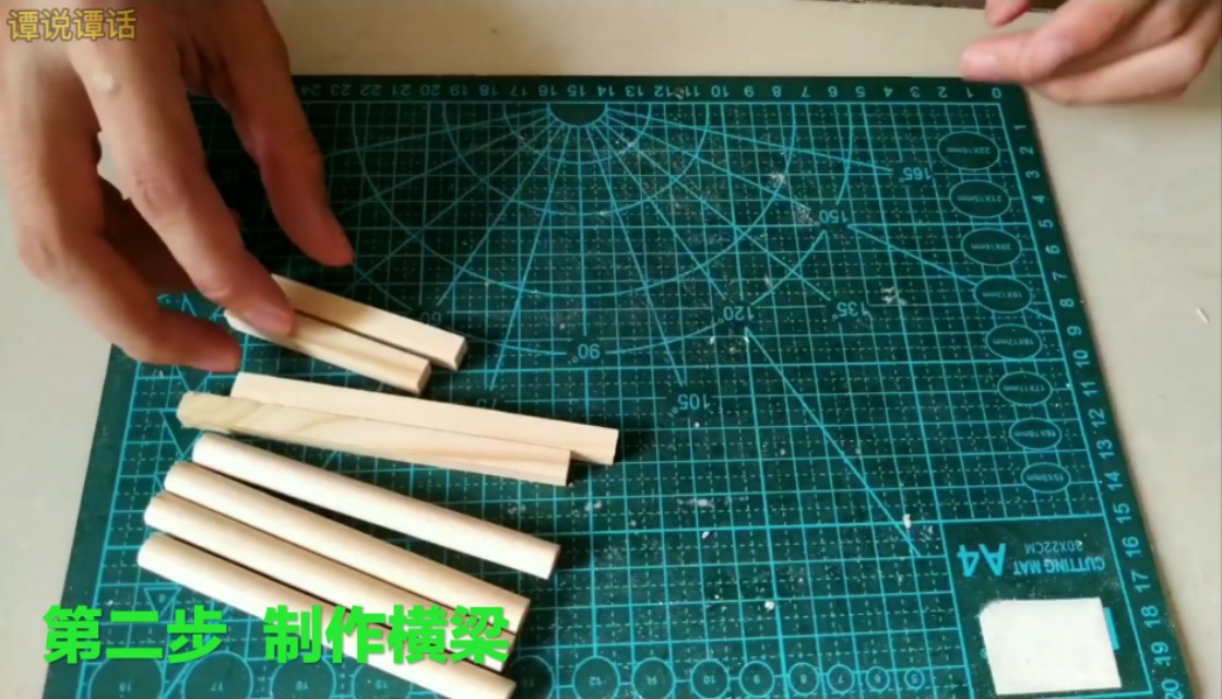 简单凉亭制作手工,木制凉亭小制作