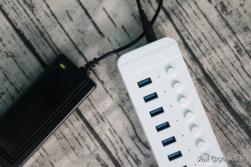 oricousb透明分控集线器,oricousb3.0集线器拆解