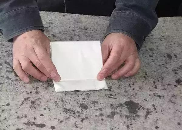 书法对联折纸方法图解,四个字书法折纸方法