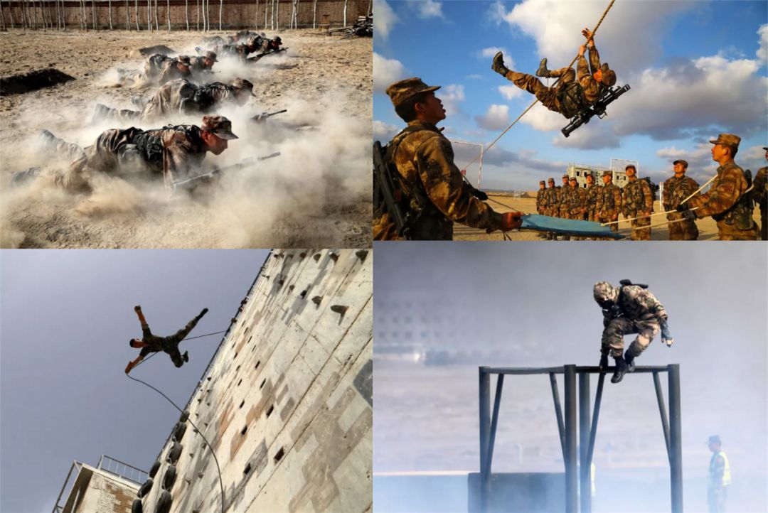 中国军人铮铮铁骨铁血军魂,英姿飒爽霸气的中国军人