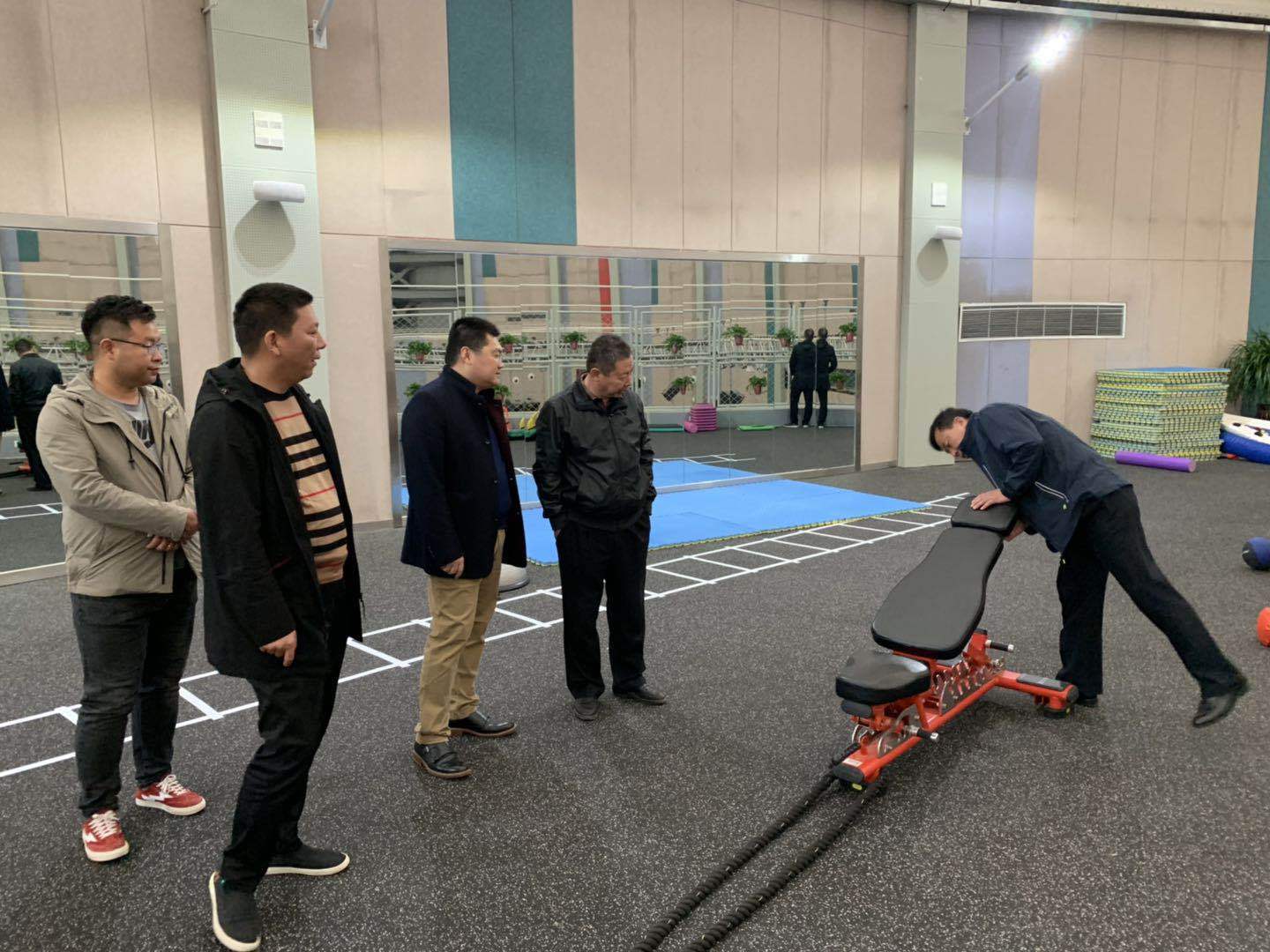 河南省体育局郭志华处长,河南省郭志华