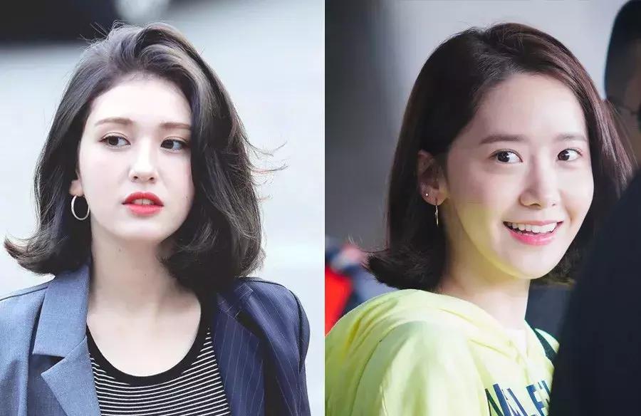 内扣怎么卷短发,一边内扣一边外翘短发