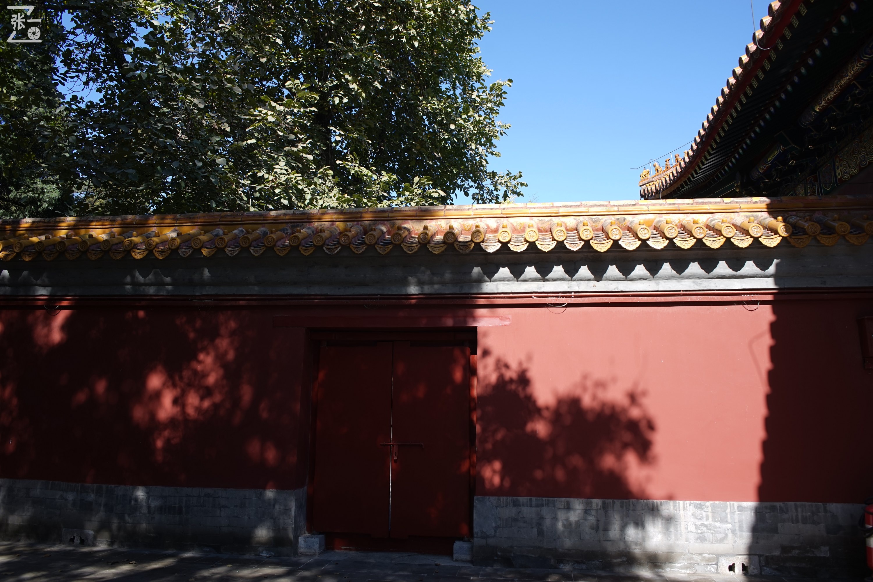 镜头测试：蔡司红T28/2.8+索尼微单A7实拍北京景山公园