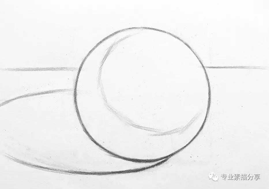 石膏几何体圆柱的画法,石膏几何体柱画法