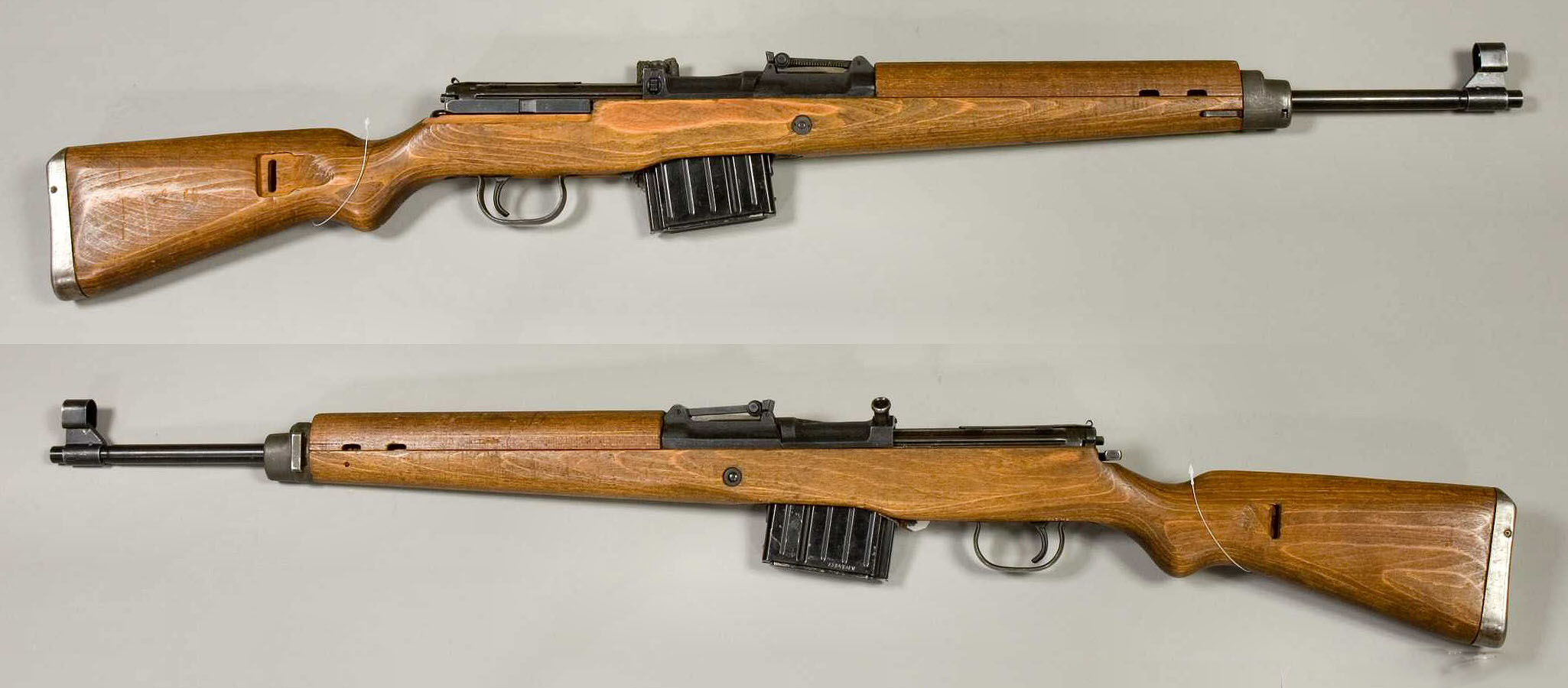 顺溜用的半自动步枪,二战枪械大百科半自动步枪