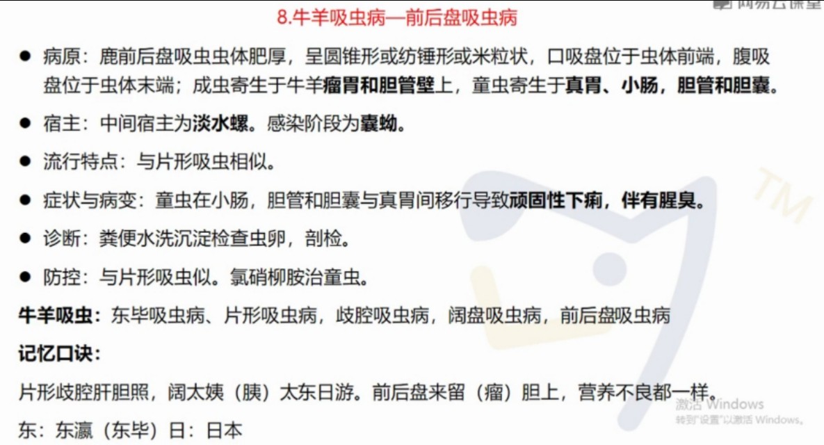 运用综合技术防控畜禽寄生虫病,动物寄生虫病防治技术教材