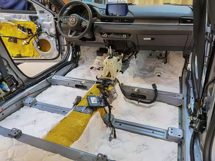 马自达阿特兹降噪效果如何,阿特兹大白鲨隔音改装案例