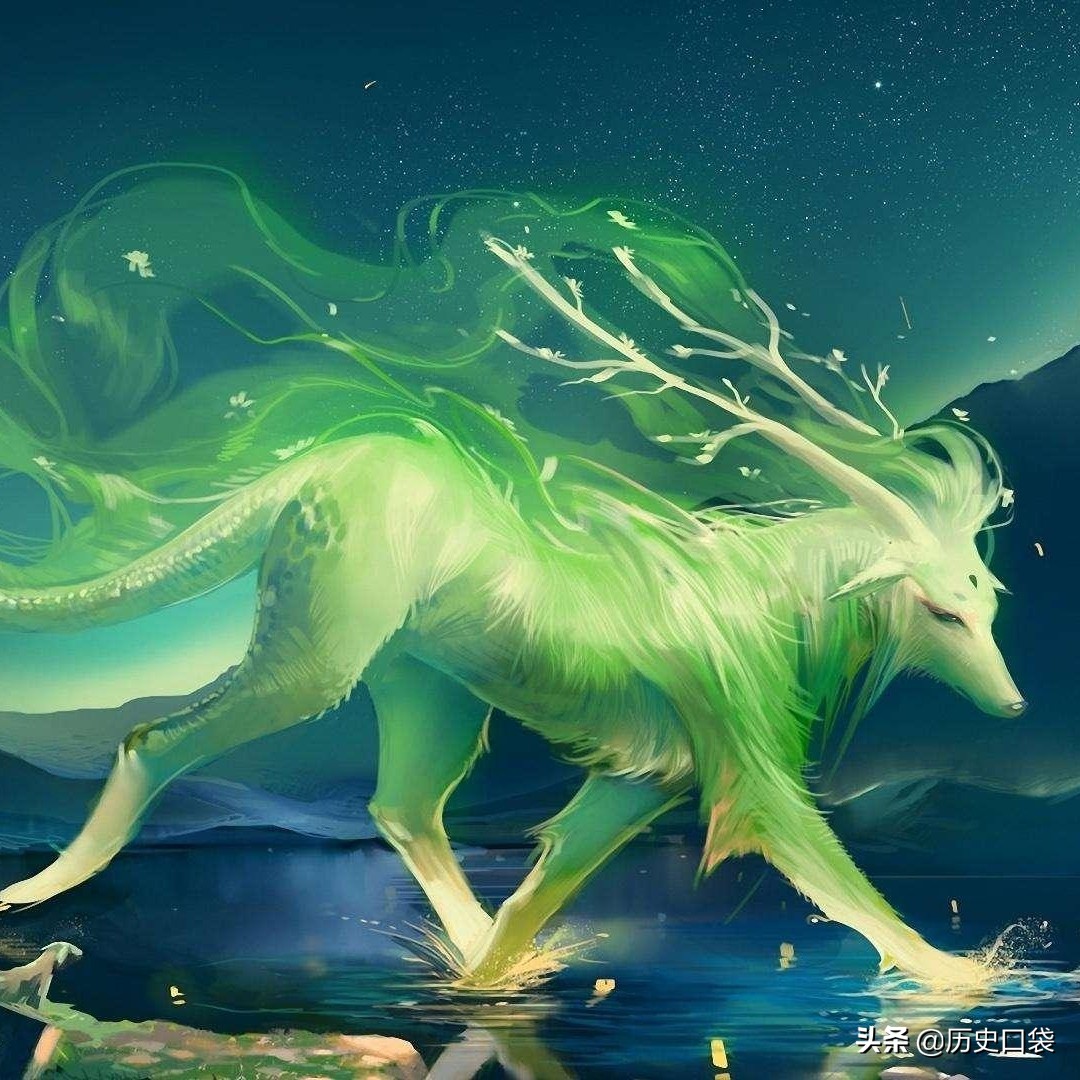 山海经讹兽的图片,山海经中能蛊惑人心的异兽