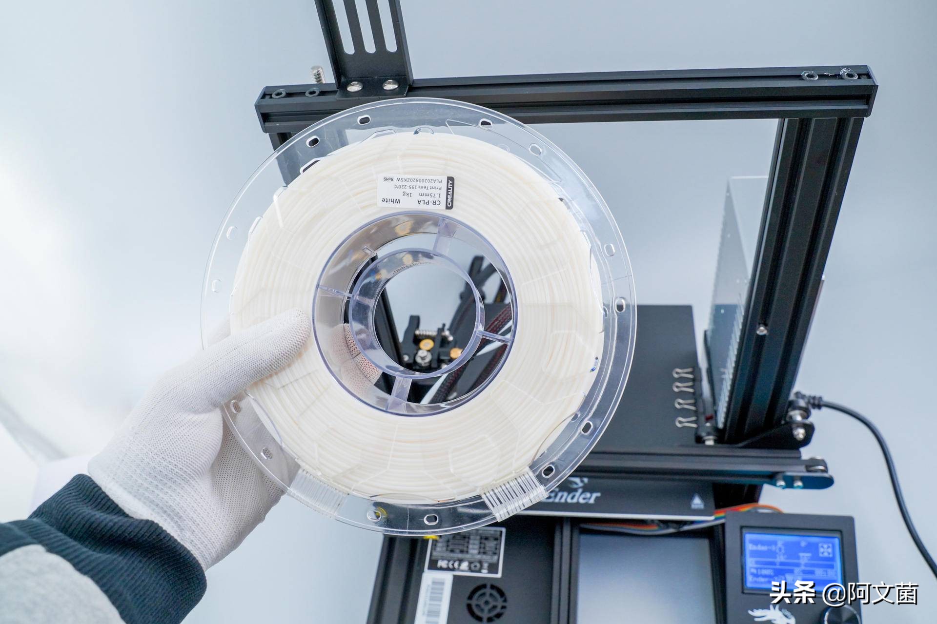 创想三维ender3v2打印机详细教程,创想三维ender3s1plus体验测评