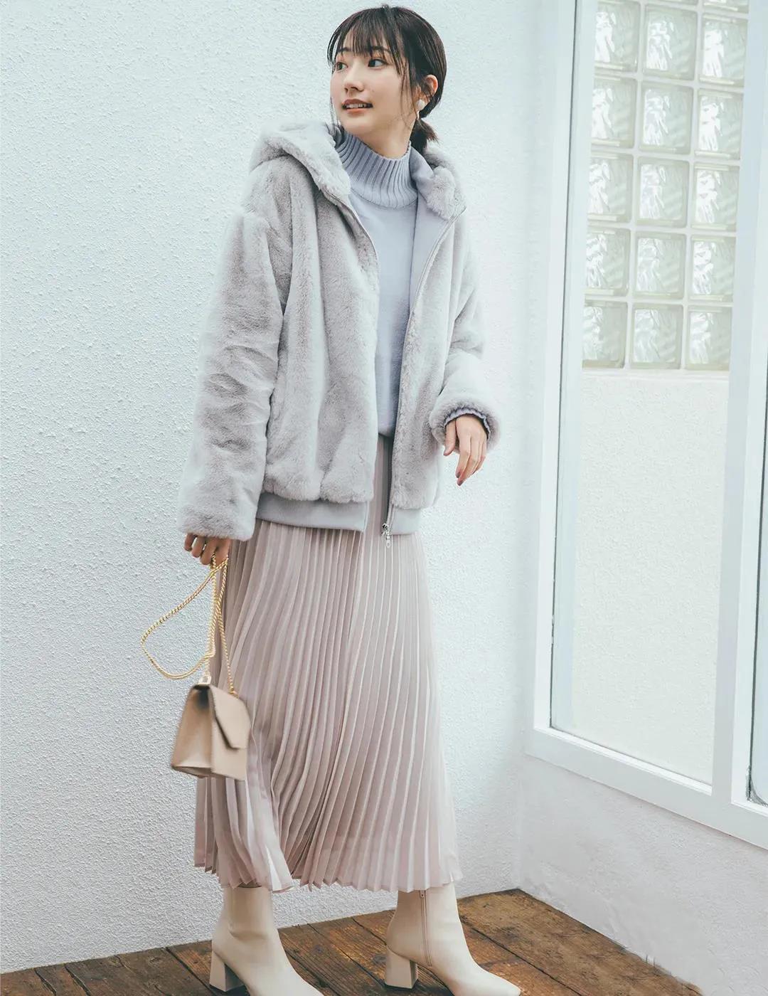 日本穿搭冬季保暖,日本冬季穿搭风