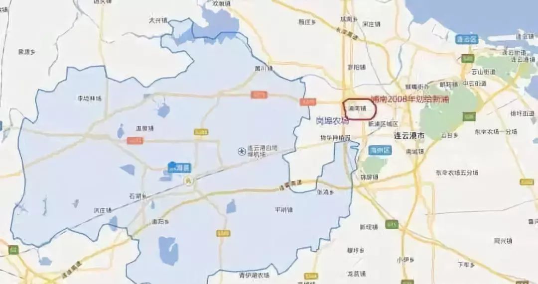 连云港东海县为什么没有海？新浦区与墟沟区原是汪洋大海？