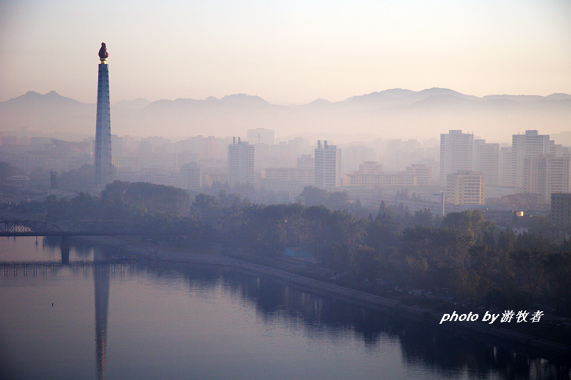 朝鲜的空气总是灰蒙蒙的,朝鲜雾霾