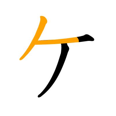 沪江日语五十音图笔顺表,日语片假名五十音图笔顺