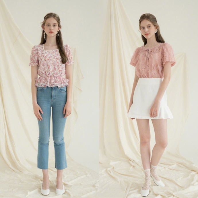 荷叶边连衣裙真是越看越好看,摆脱了“老气”,反而更高级有质感