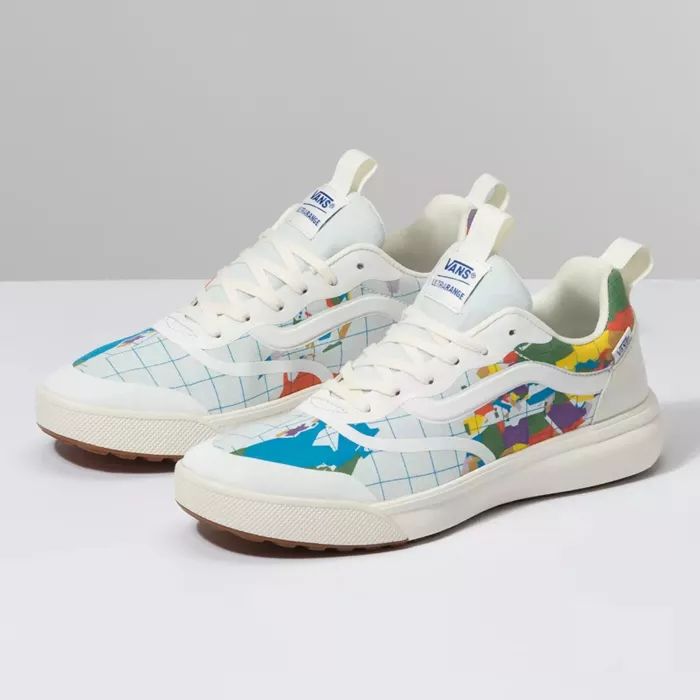 Vans环保联名每款都想要!印满地图