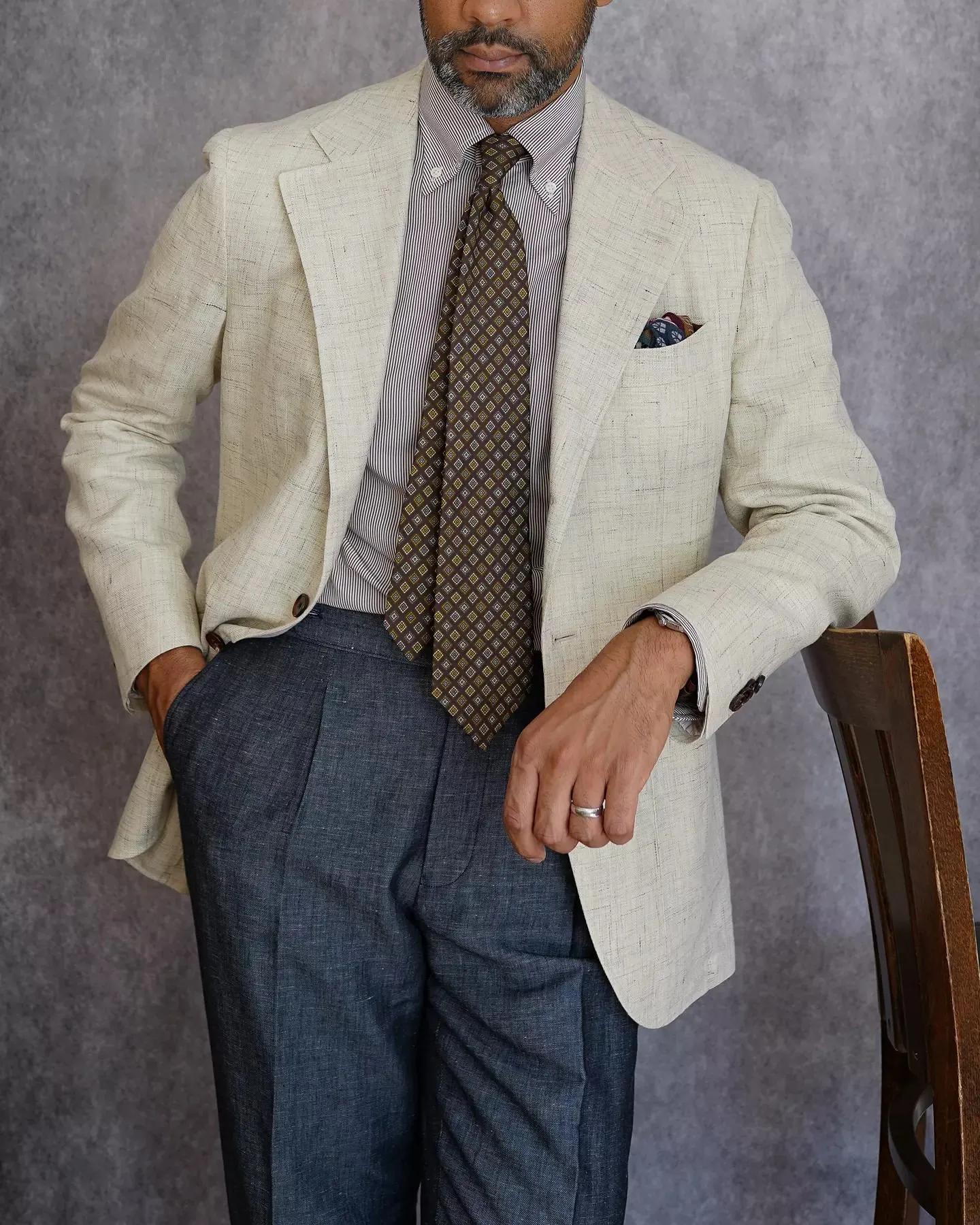 上门定制男款西装,西装定制销售流程