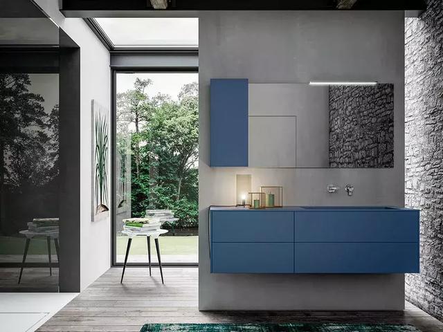 简约高级主卧洗漱台,洗漱台最潮效果图