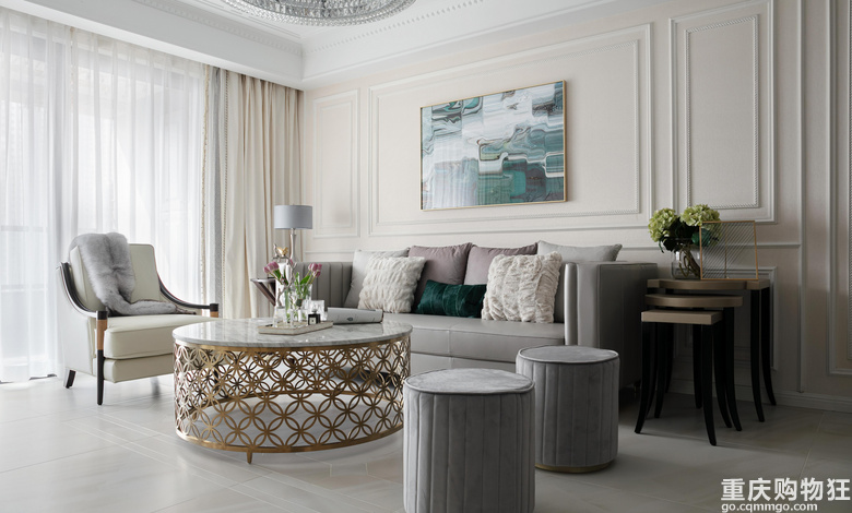 翠湖天地四期大平层装修设计,翠湖天地洋房装修风格