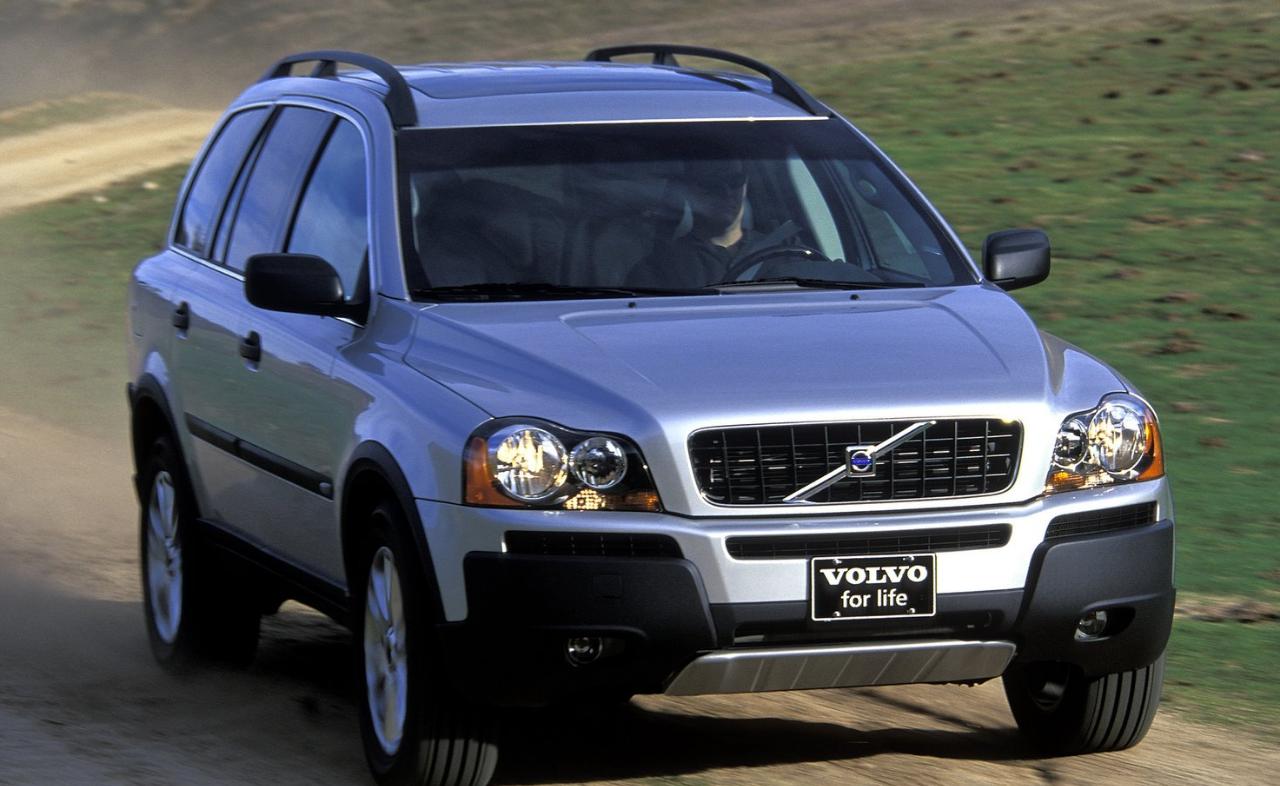 沃尔沃xc90对比大众途锐越野测试,suv沃尔沃90