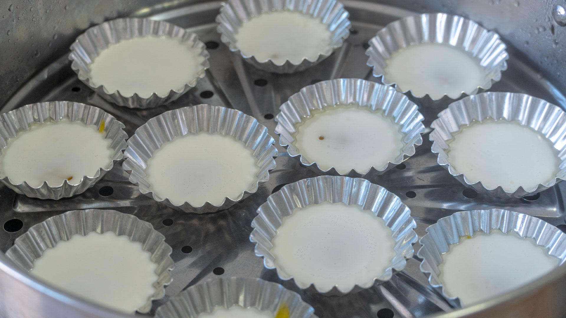 各种各样的千层马蹄糕,千层马蹄糕熟浆不够稠