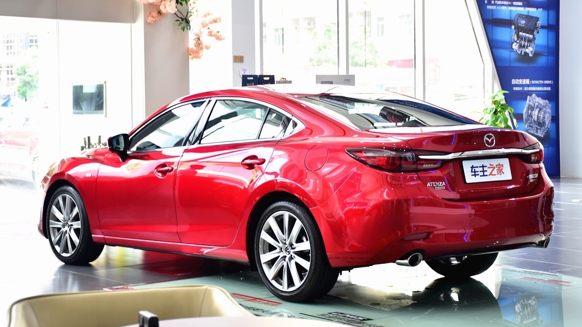 全新马自达阿特兹第一视角,新款阿特兹官方图与实拍