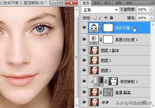 ps人像祛斑磨皮步骤,ps人像磨皮教程与五官调整