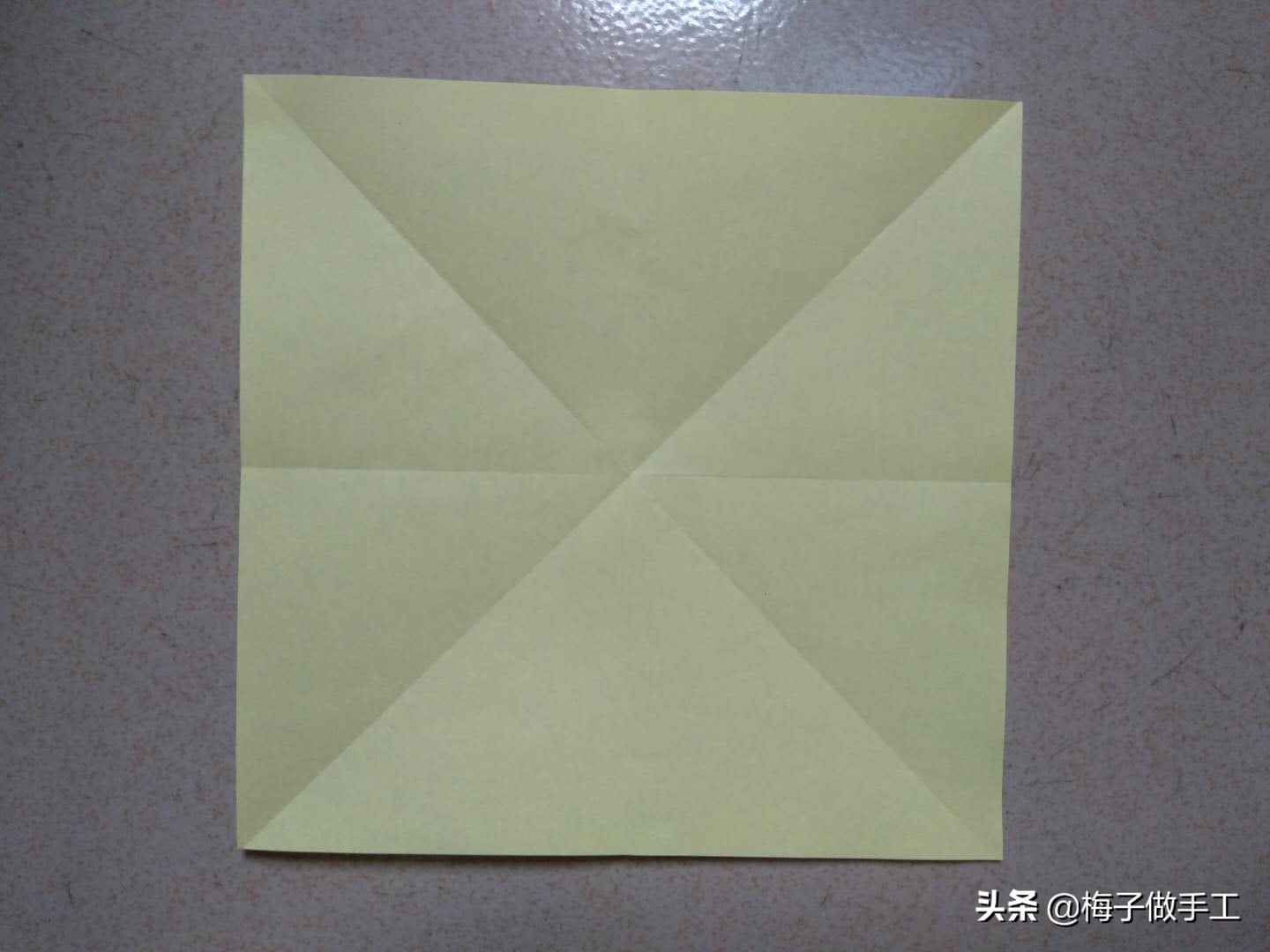 儿童折纸教程折钻石,最简单折纸钻石怎么折