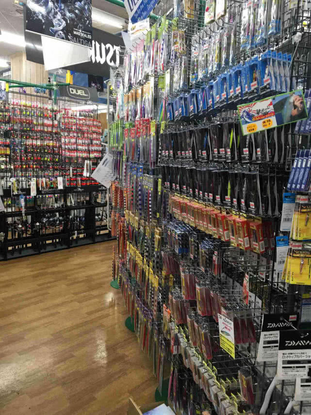 日本的渔具店是什么样的,日本二手渔具店