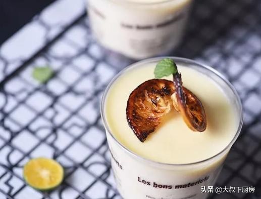 适合过年做的小杯甜品超简单浓稠,夏日简单甜点杯子