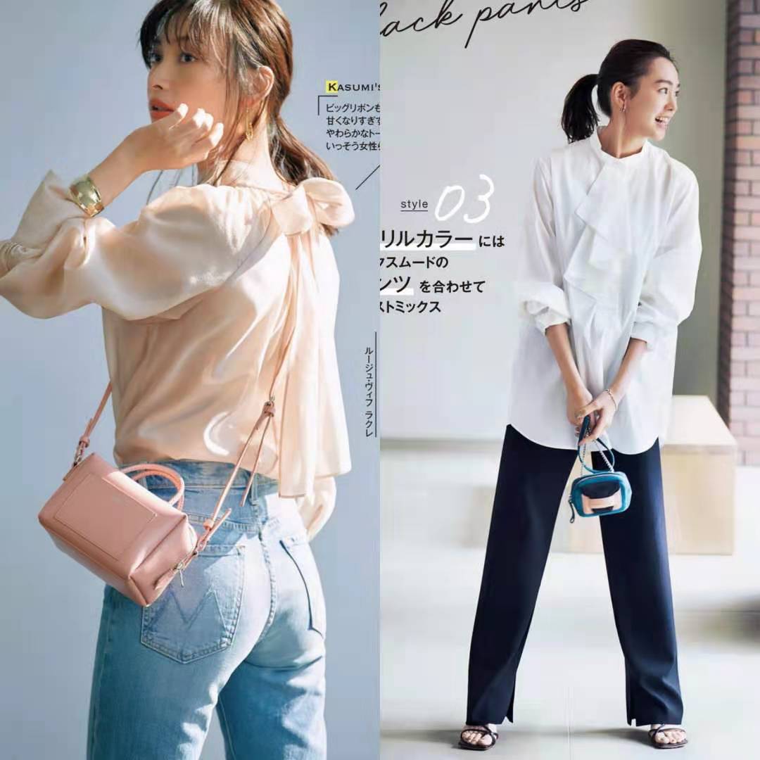 飘带白衬衣怎么穿出高级感,夏季百搭衬衫气质设计感高端