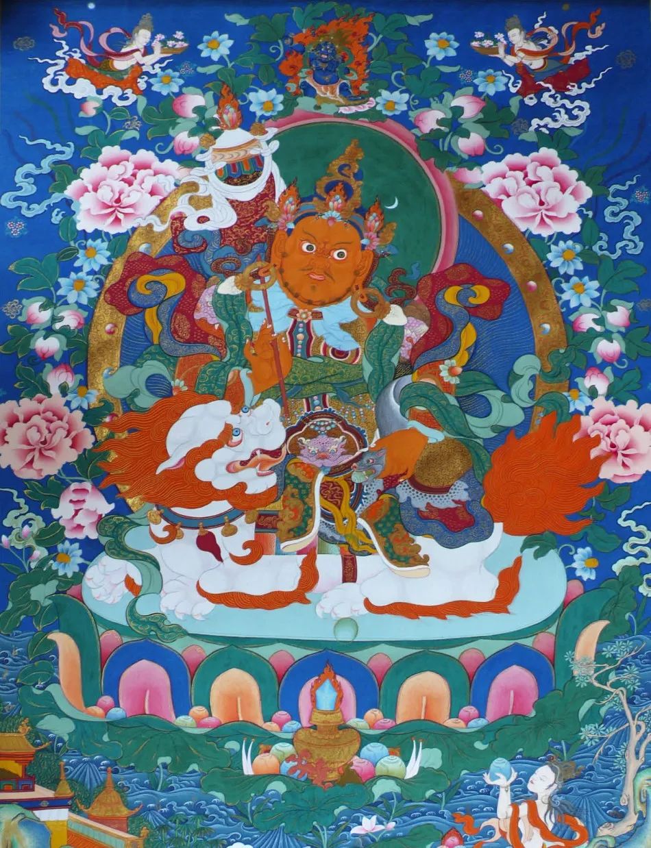 尼泊尔手绘唐卡和西藏唐卡区别,尼泊尔唐卡和藏区唐卡的价格