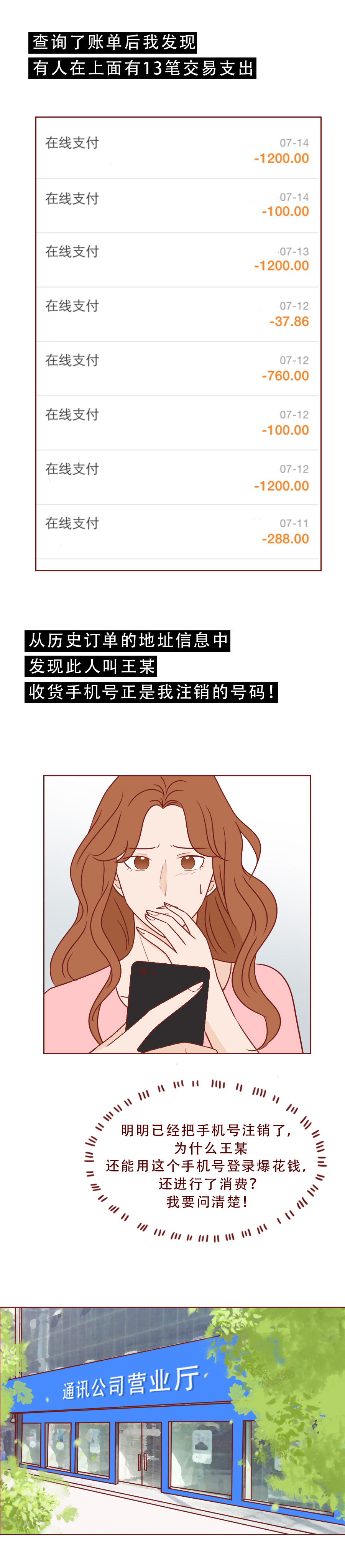 一串手机号，就能让女生背上巨额债务！一篇真实改编的漫画
