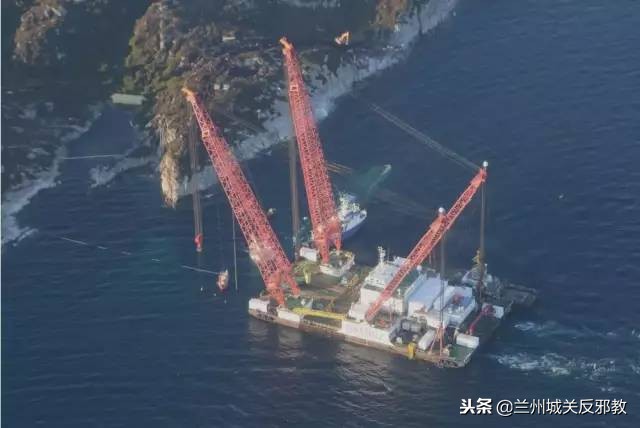 挪威护卫舰打捞,挪威沉没军舰终于打捞上岸