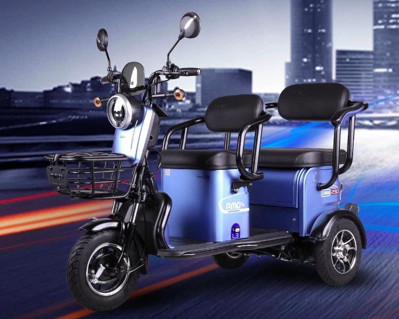 有牌有证的电动三轮车可以上路吗,两座电动三轮车成人代步用