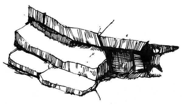 汤问钢笔画石头入门,钢笔画教学步骤视频