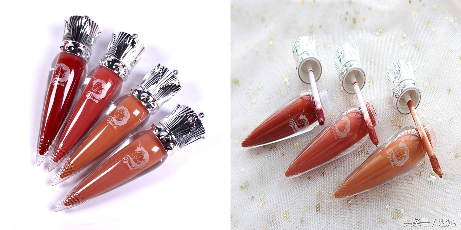 泰国小众三支唇釉,泰国裸色唇釉