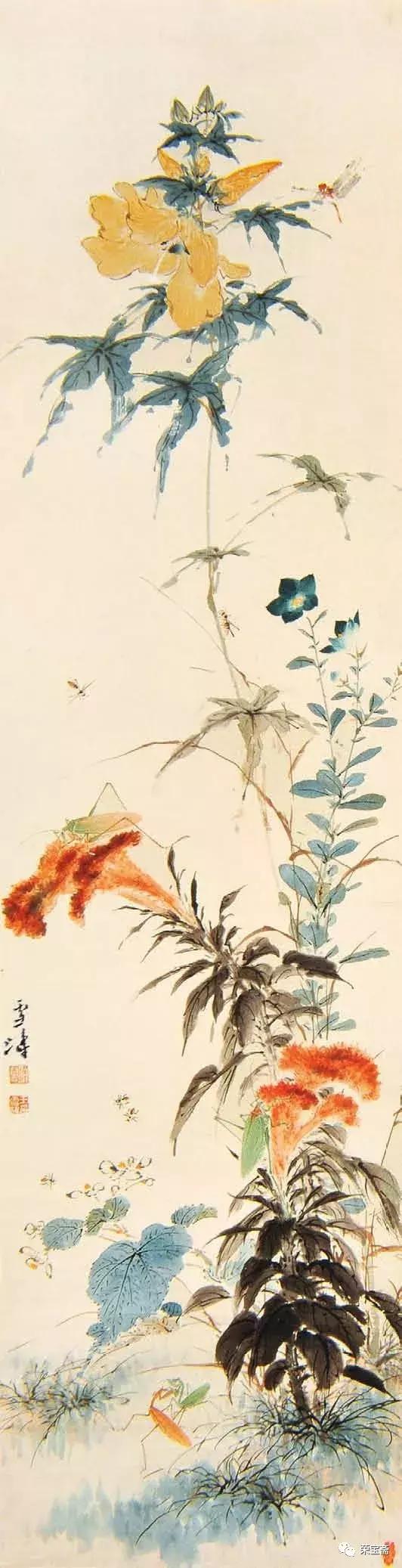 王雪涛花鸟画风格特点及作品,王雪涛笔下花鸟