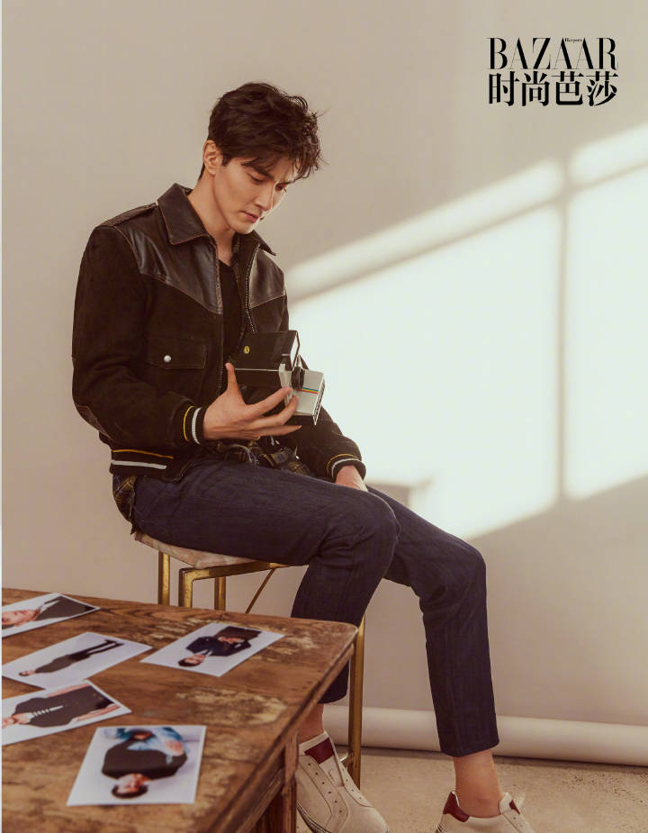 《时尚芭莎》杂志中高伟光的时装造型和古装造型有什么不同