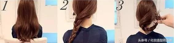 教你怎样盘发,只要方法对努力就不白费