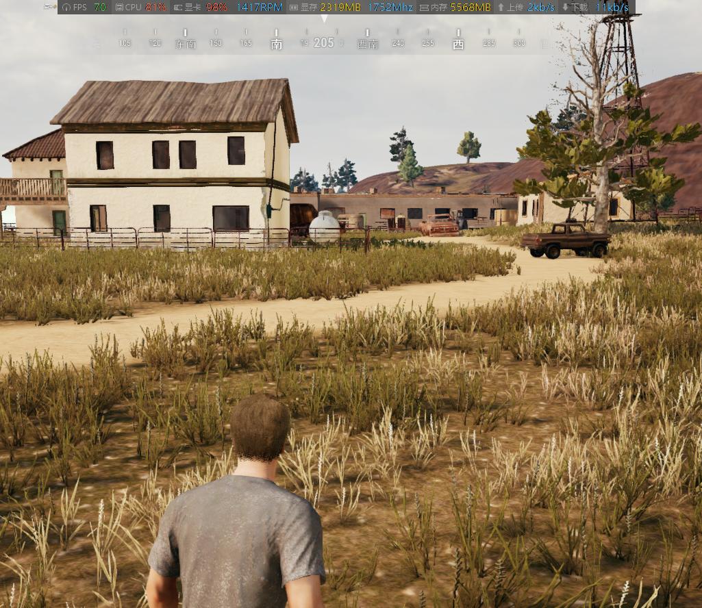 玩机佬吃鸡测试之7100