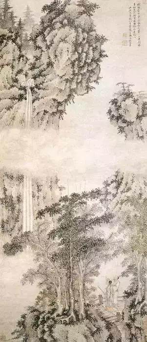 小央美水墨画作品欣赏,40幅养眼浅绛山水画